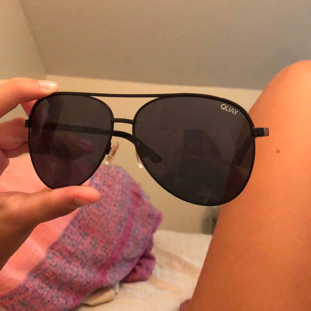 Quay Black Sunglasses